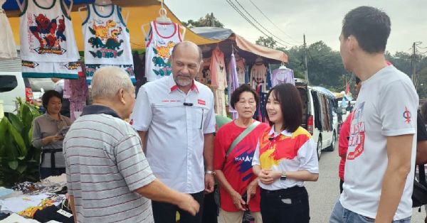 【新古毛补选】 家人爱心补品“进补” 小桃体力及信心满满迎战