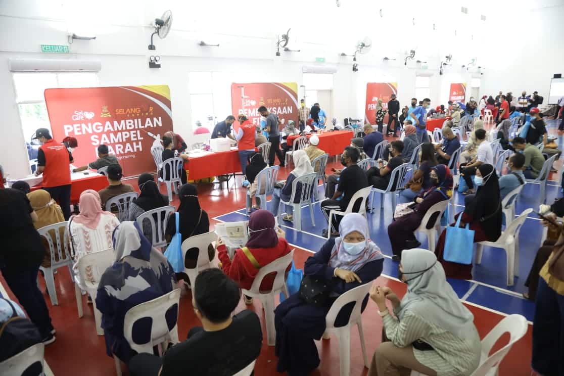 Jom sertai saringan kesihatan percuma Sabtu ini, daftar di aplikasi SELangkah