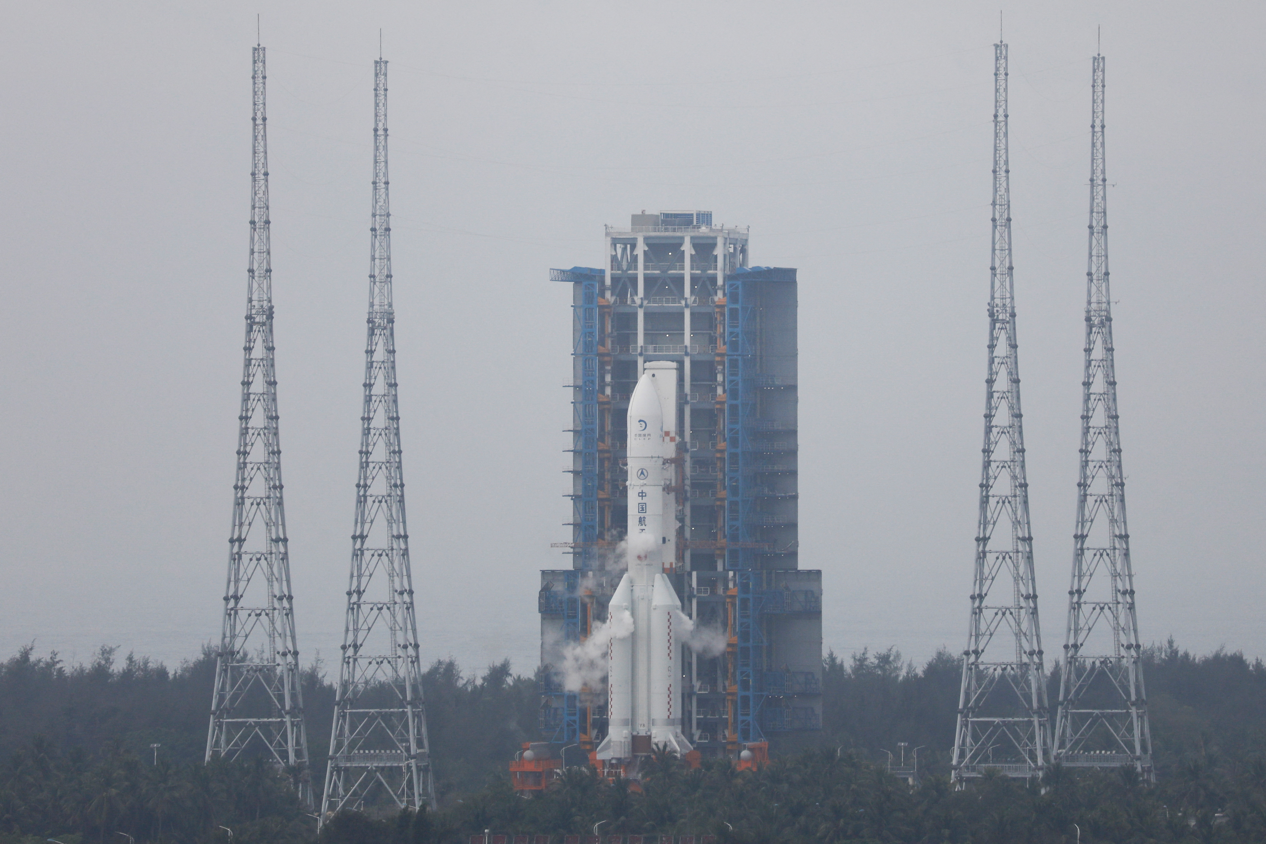 China launches historic sample-retrieving mission to far side of moon