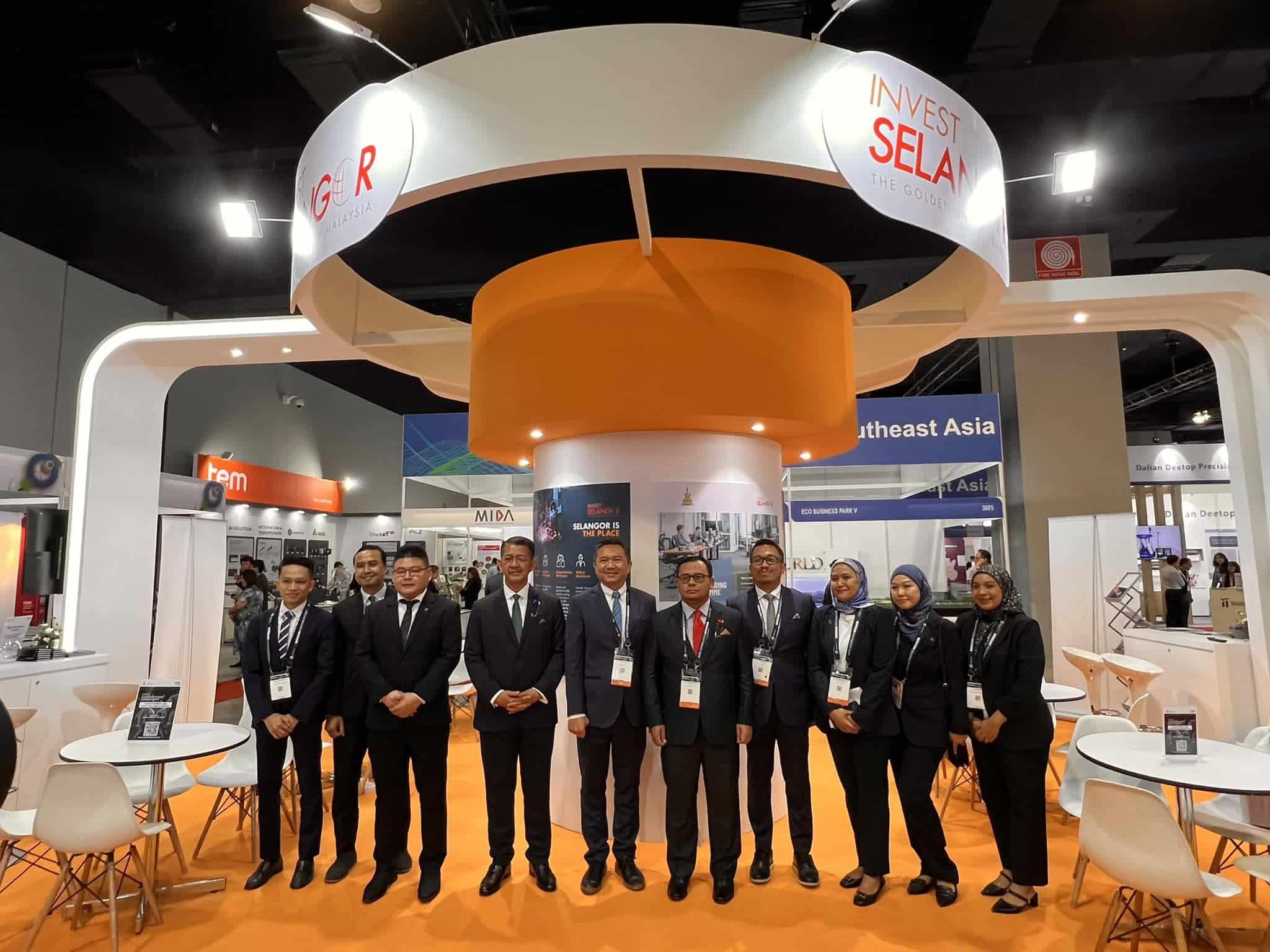 参与大马国际半导体展览会  雪政府积极与各国厂商接洽