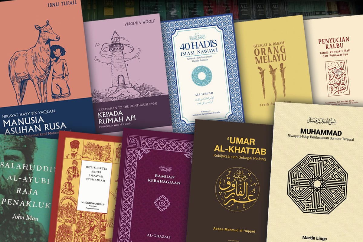 Terjemahan adikarya dunia buruan penggemar di pesta buku