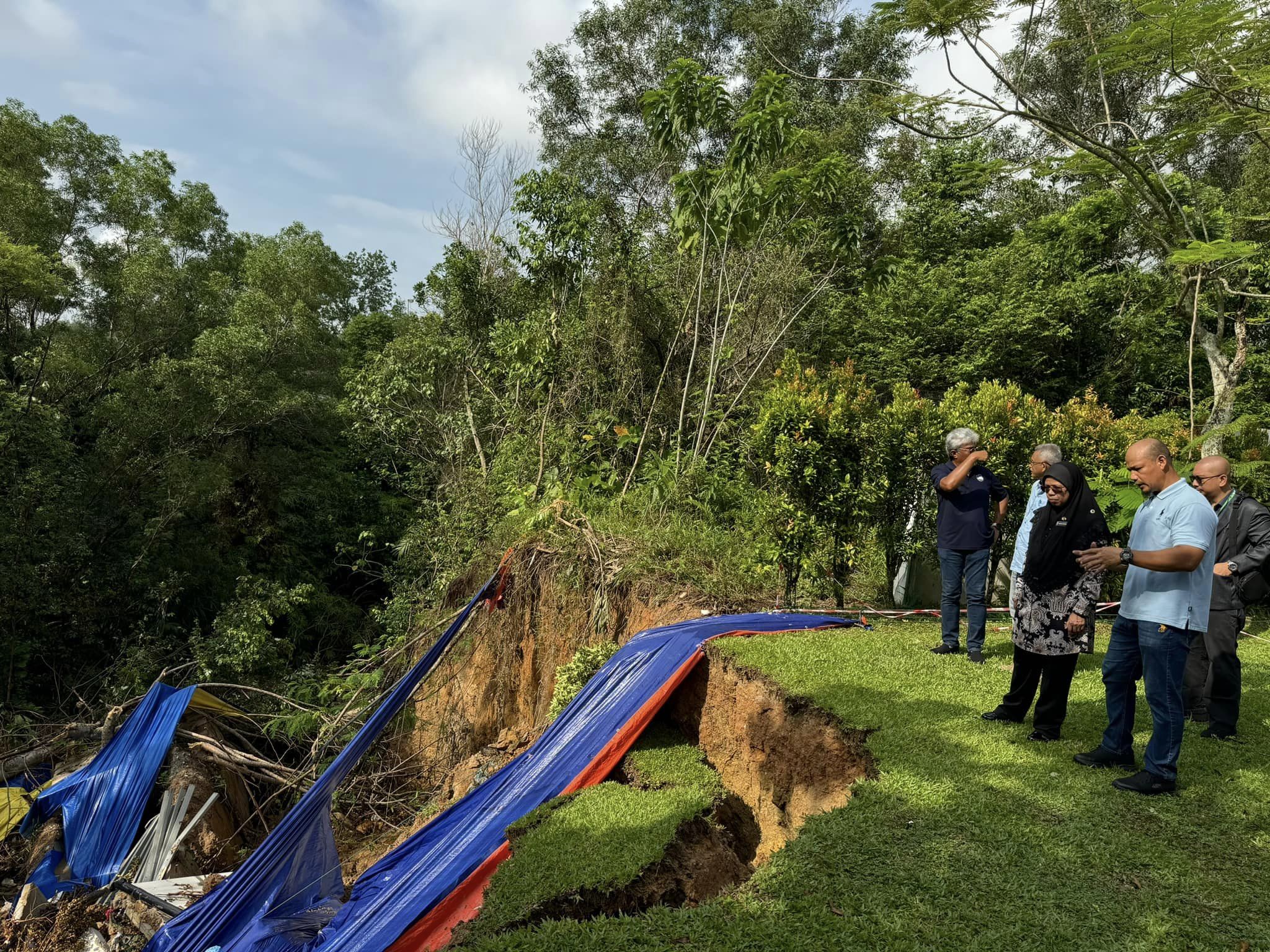 Govt orders slope repairs at Cassia Garden Residence expedited