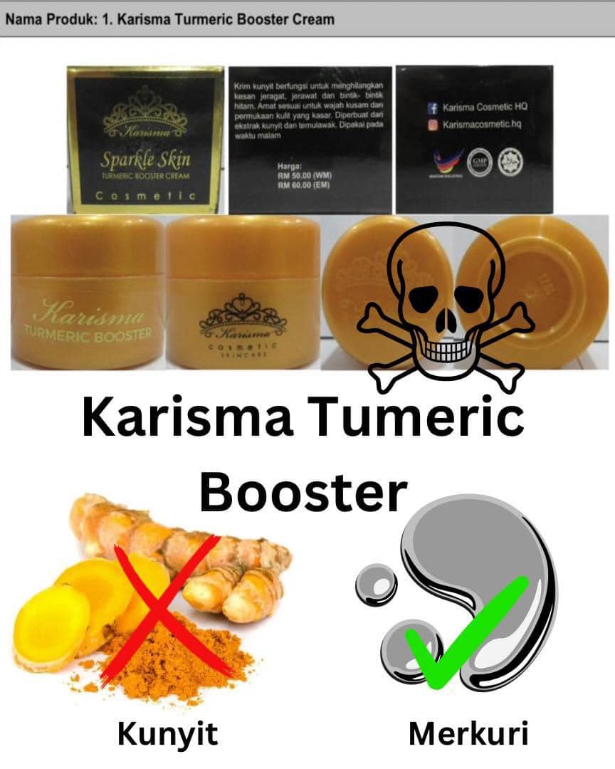 KKM batal notifikasi tiga produk kosmetik ada racun berjadual