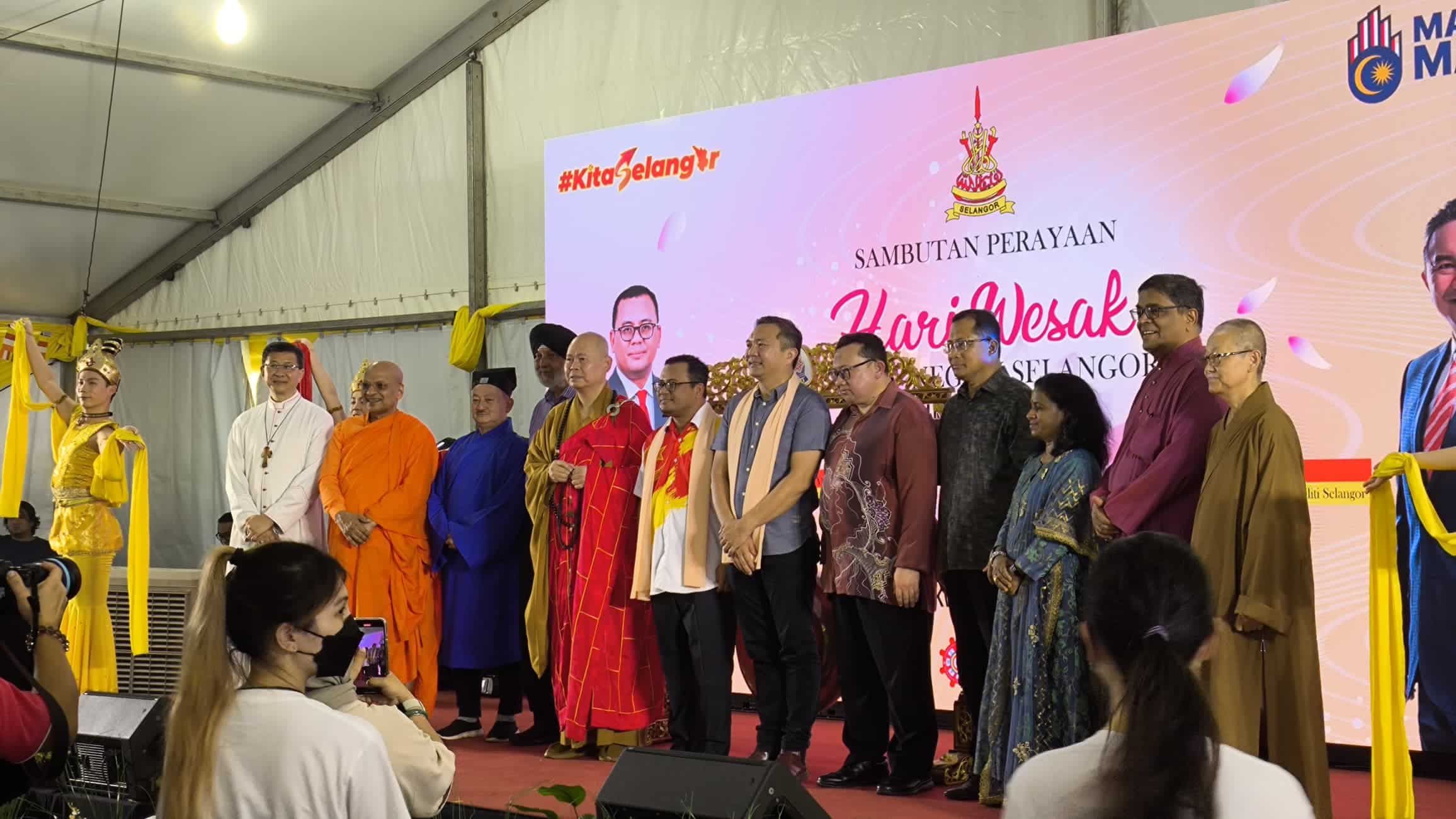 八打灵观音亭联办雪州卫塞节  彰显认同佛教贡献.宗教自由