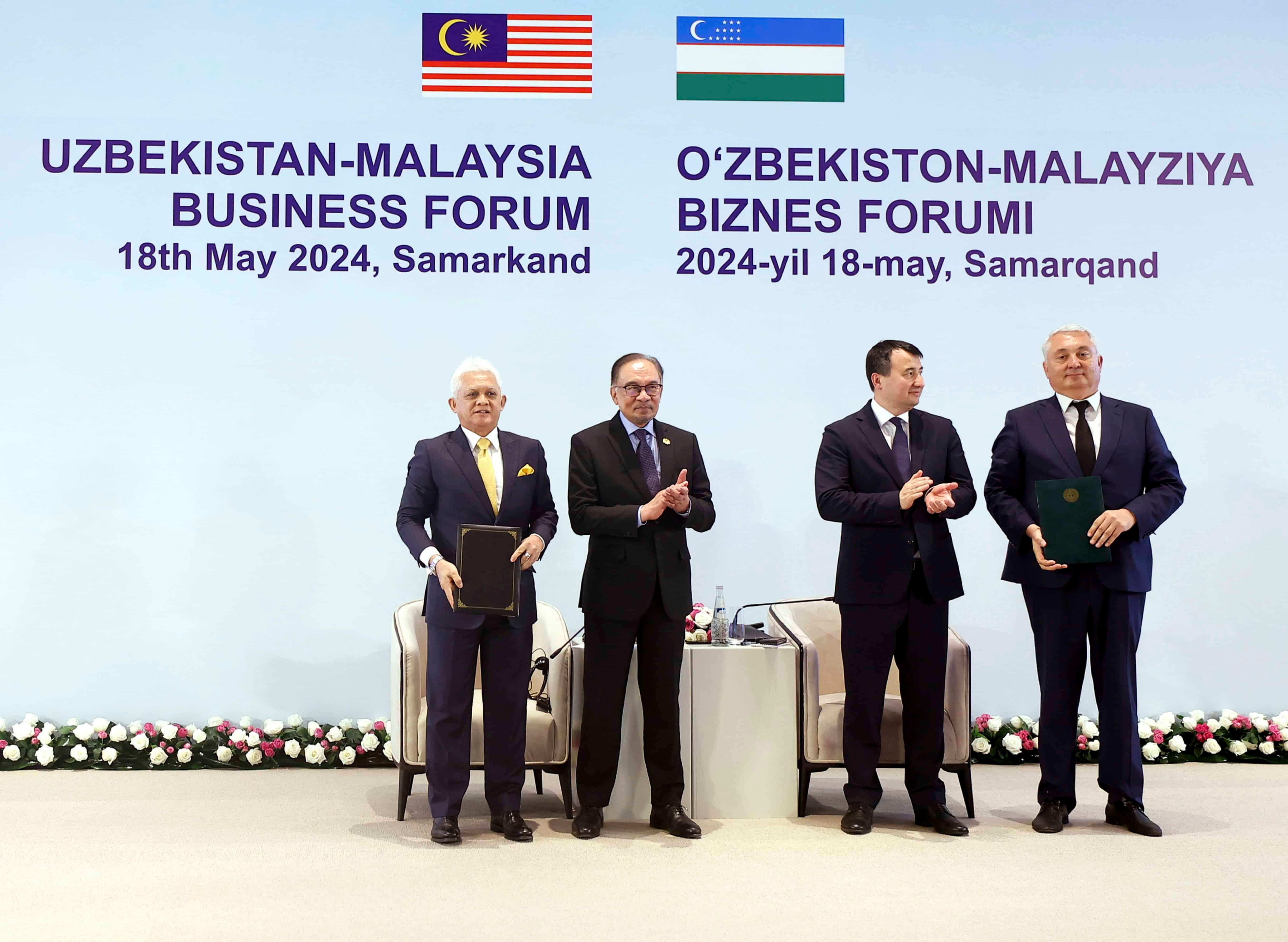 PM saksi pertukaran enam MoU Malaysia, Uzbekistan, kerjasama promosi perdagangan