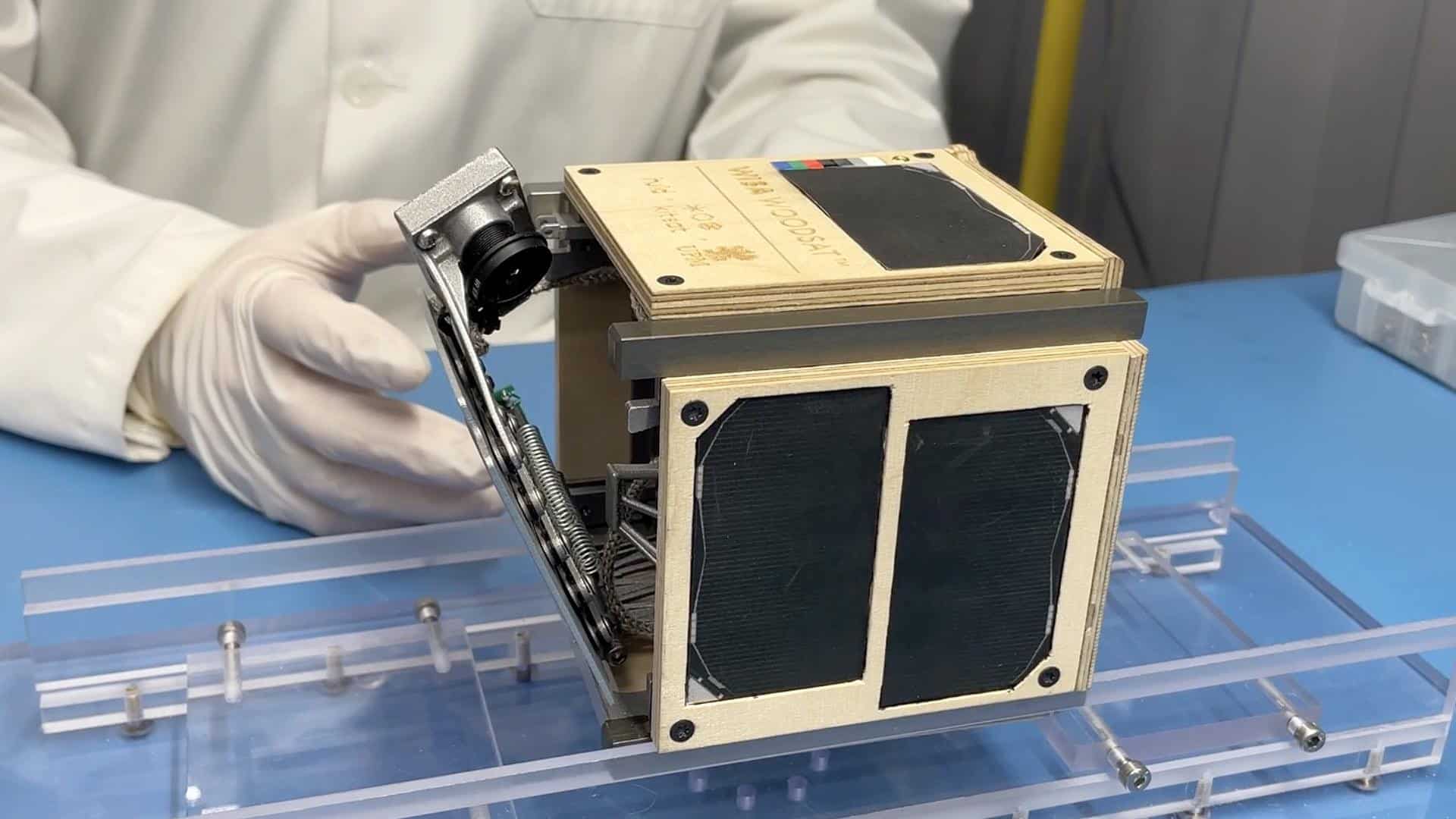 Japan builds world’s first wooden satellite, to launch in September