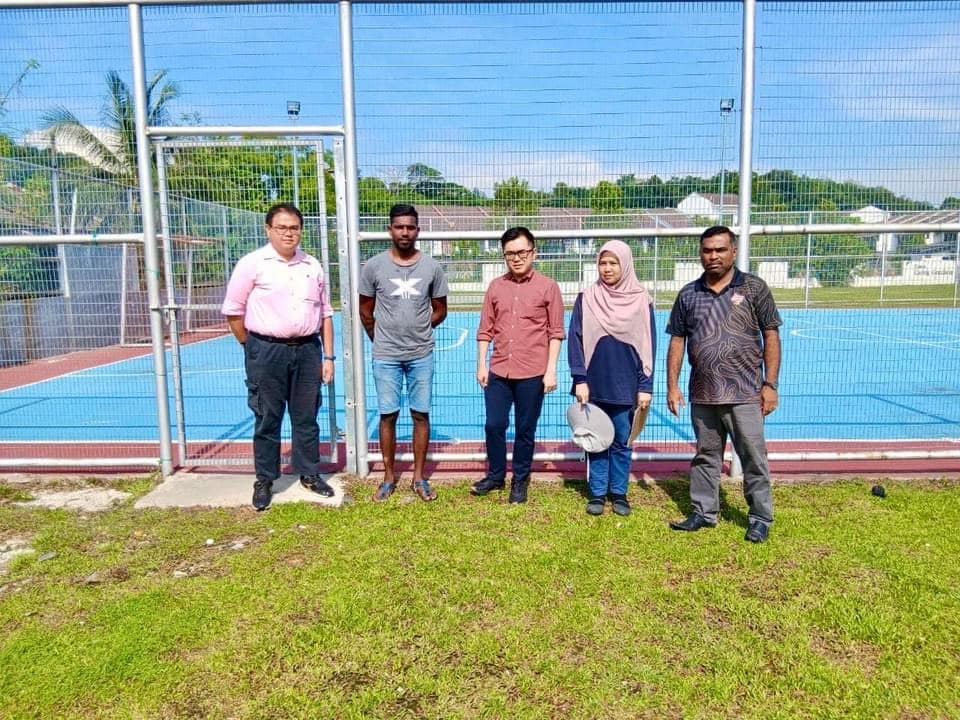 Wakil rakyat Rawang peruntuk RM20,000 baik pulih gelanggang futsal