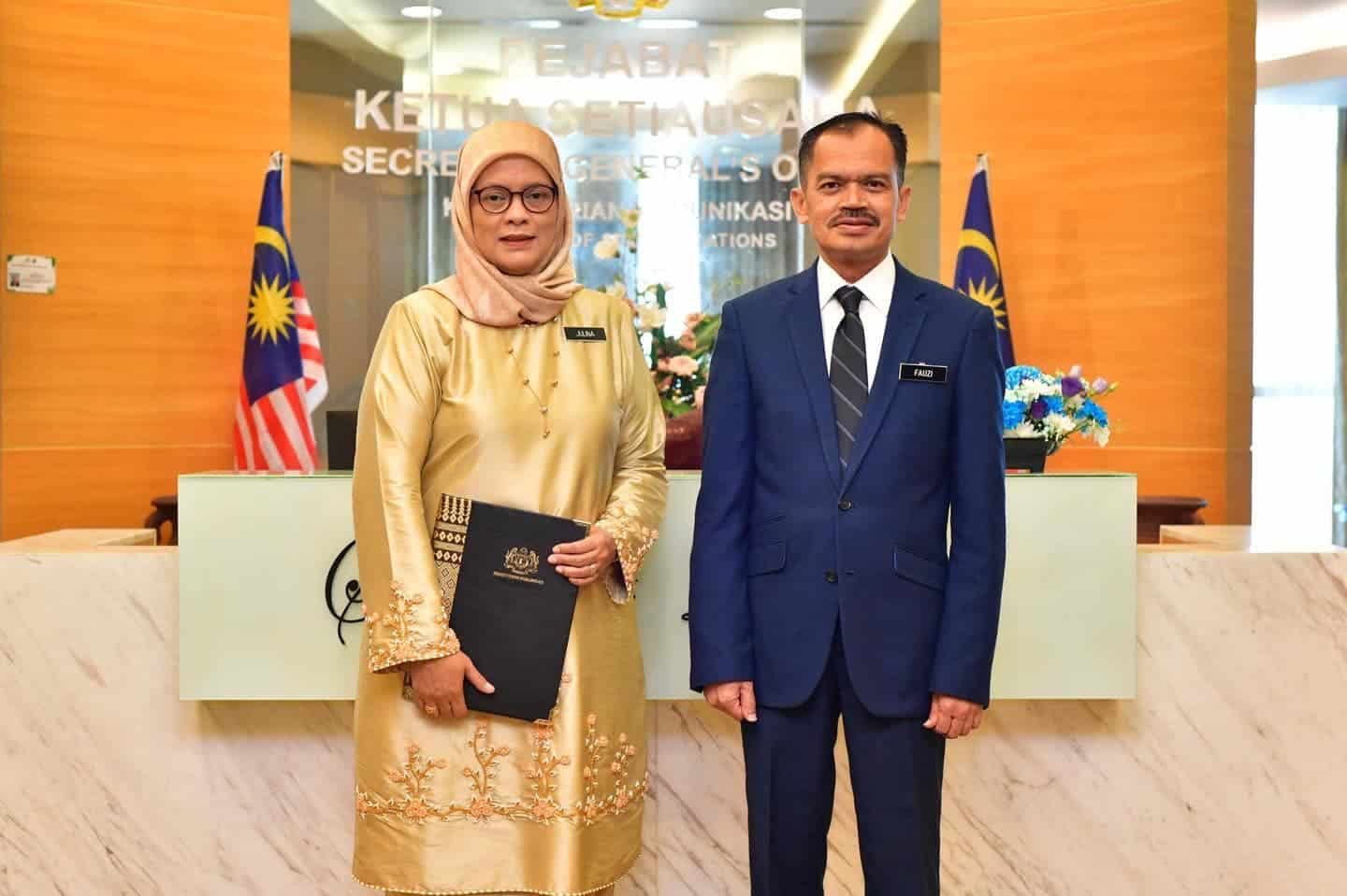 祖丽娜受委为新闻局总监