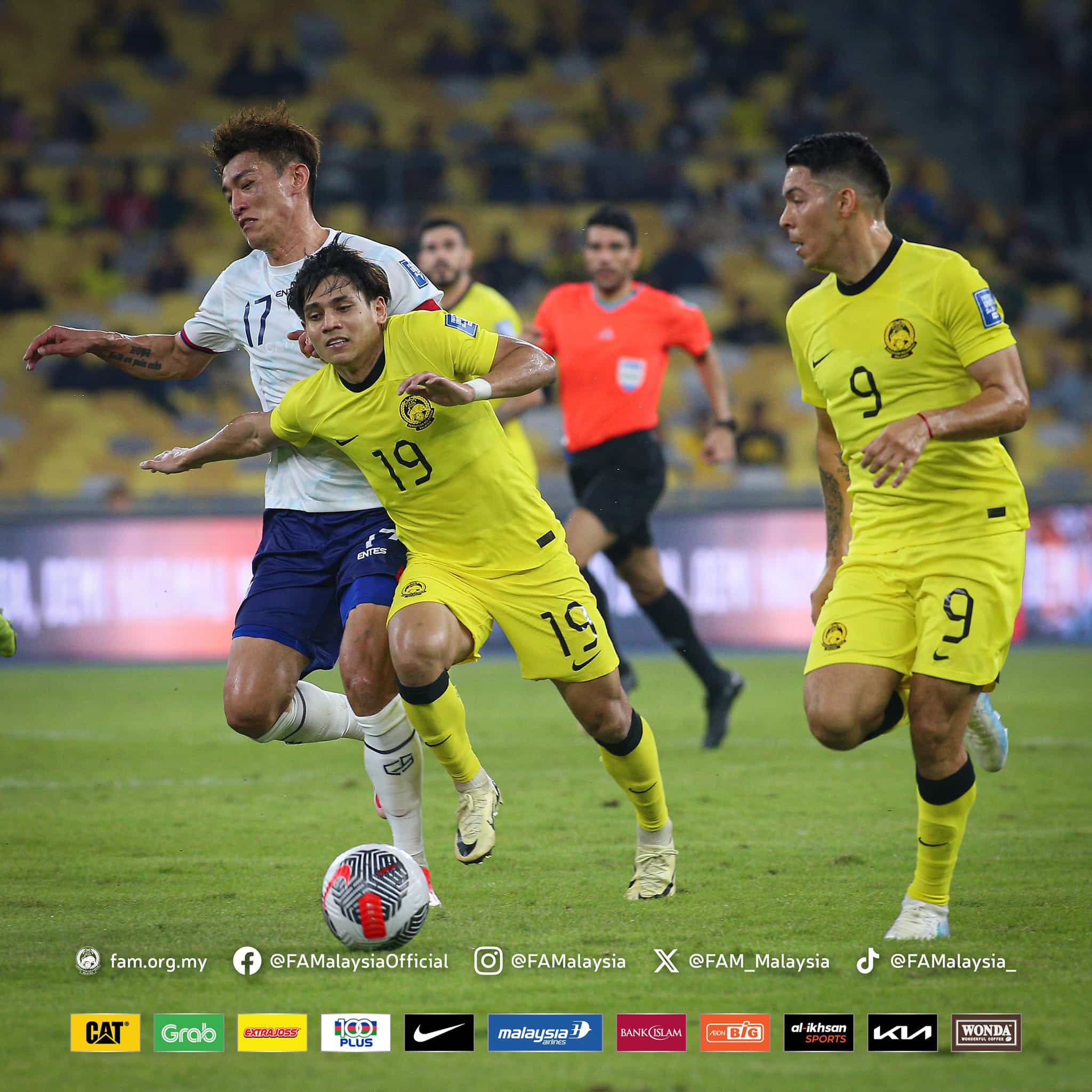 Kyrgyzstan lebur impian Malaysia layak pusingan tiga kelayakan Piala Dunia