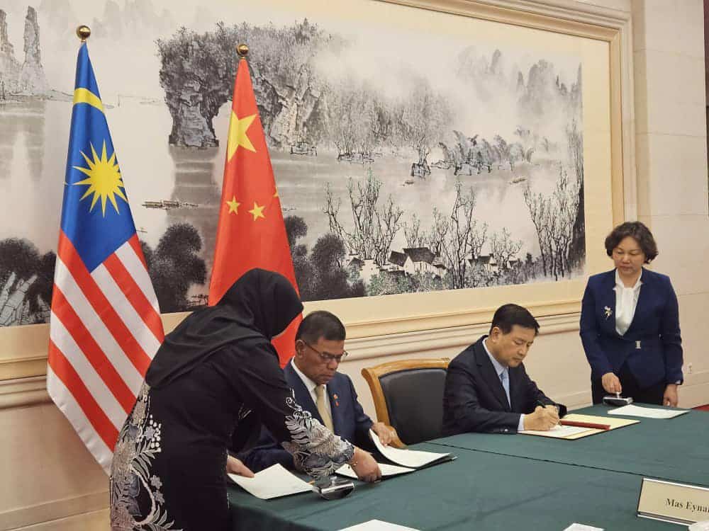 Malaysia, China to strengthen national security framework proposal