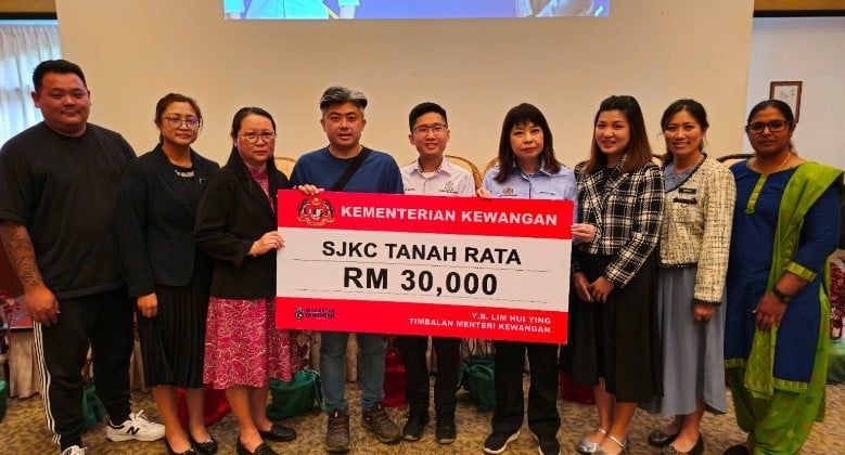 林慧英访金马仑  拨3万予丹那拉打华小