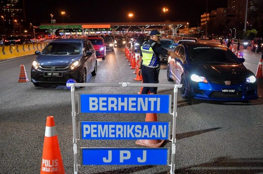 哈芝节特别取缔行动  雪陆交局发出1.4万罚单