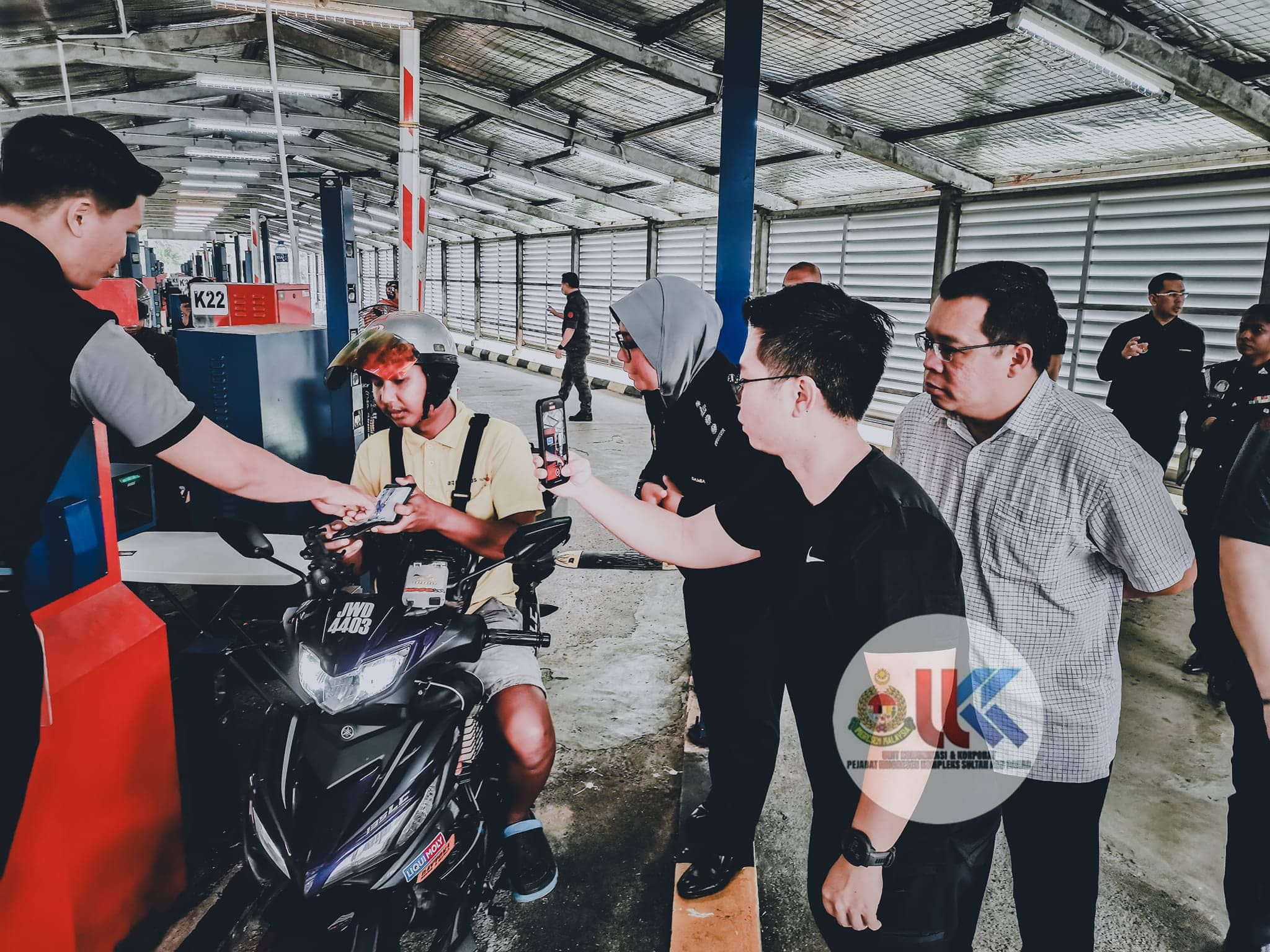 新山苏丹阿布峇卡大厦关卡 二维码通关测试顺利进行