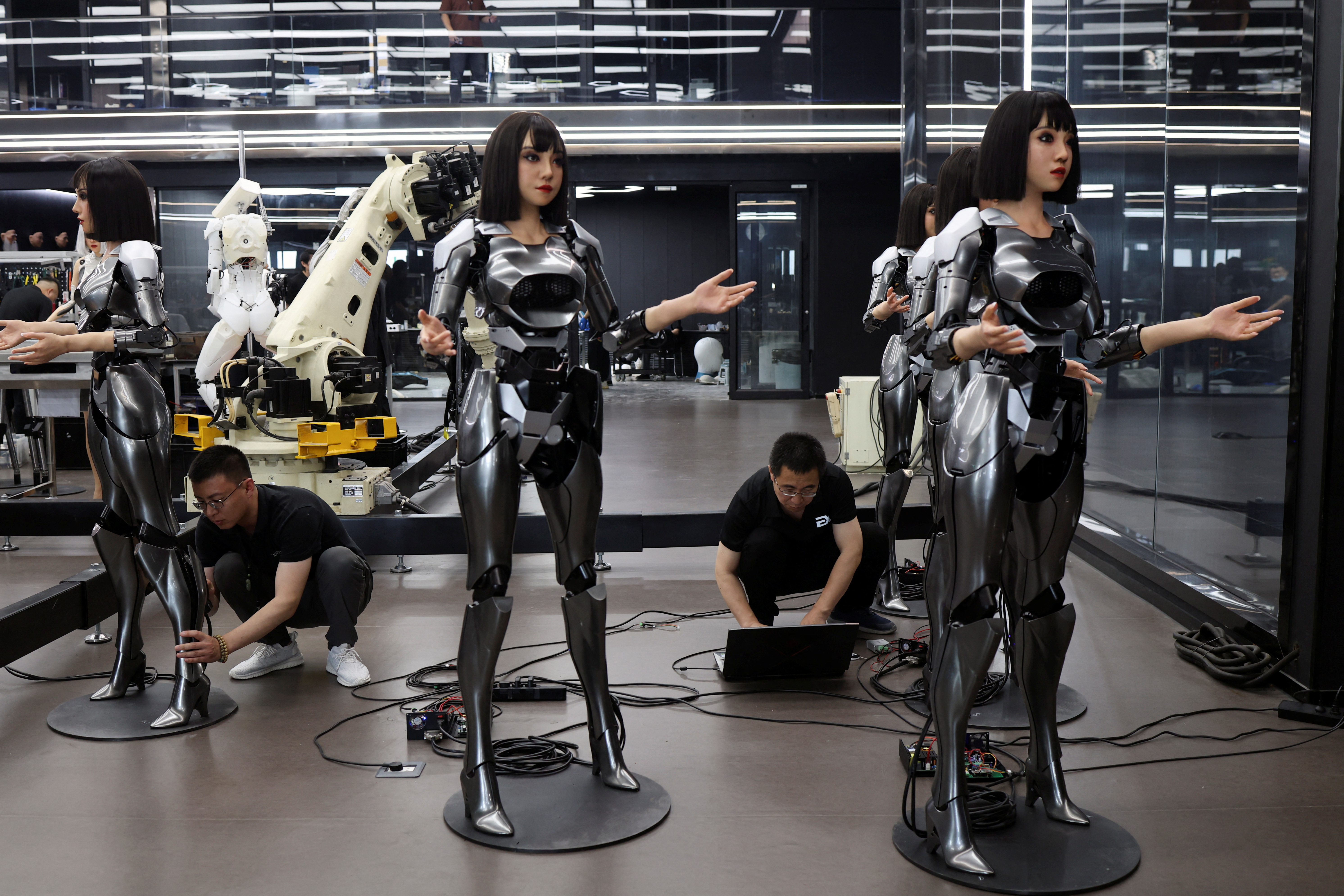 China's Ex-Robots develops humanoids with enhanced facial movement