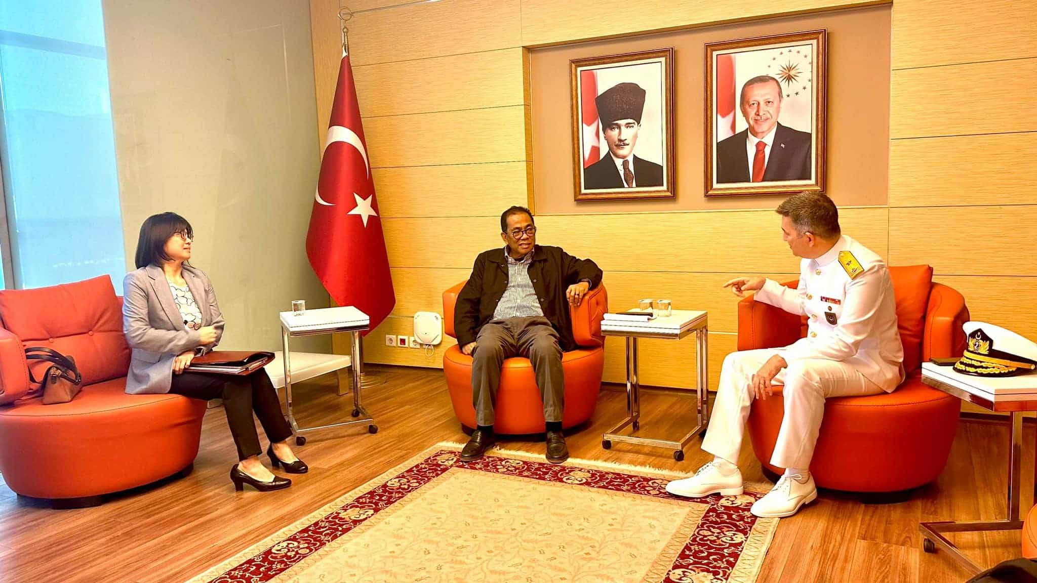 Mohamed Khaled arrives in Turkiye for working visit