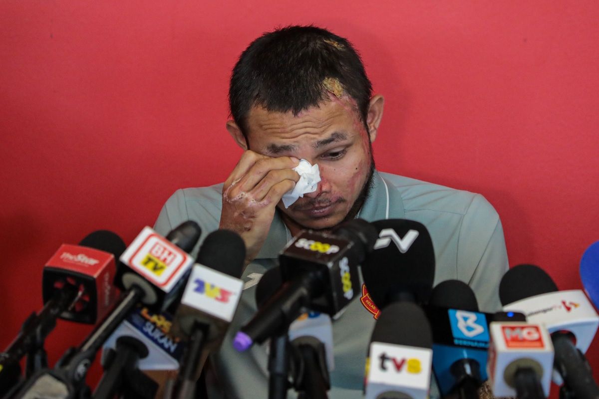 雪州足球员法依扎遭泼硫酸案  纳兹旺：或采取法律行动