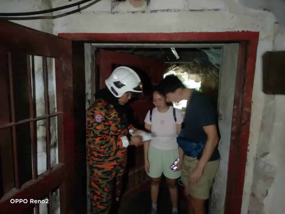 2外国游客逾时离开 受困怡保三宝洞