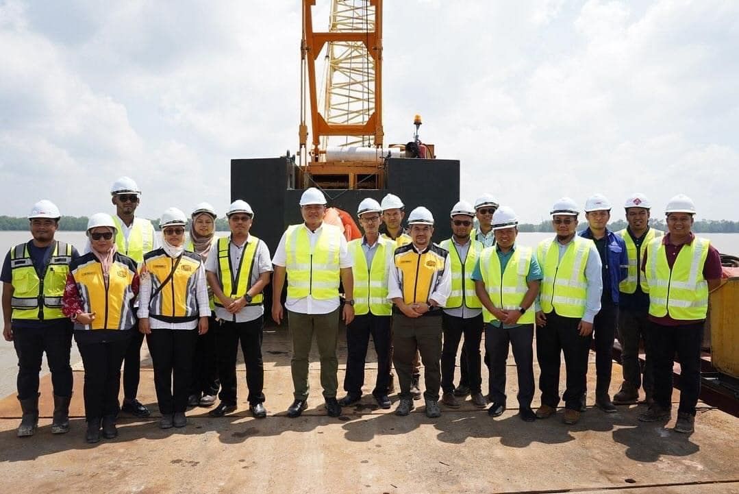 Jambatan hubungkan Sungai Air Tawar ke Hutan Melintang siap Jun 2026