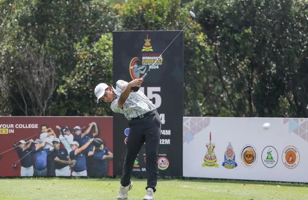 雪国际青年高尔夫球赛成热身场 纳兹旺：让雪州球手吸取经验