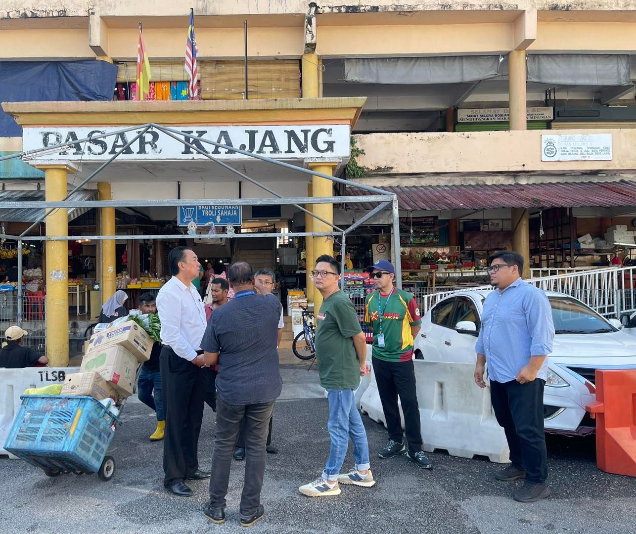 房地部拨80万提升加影巴刹 张睷洋：近期动工.小贩允原地营业