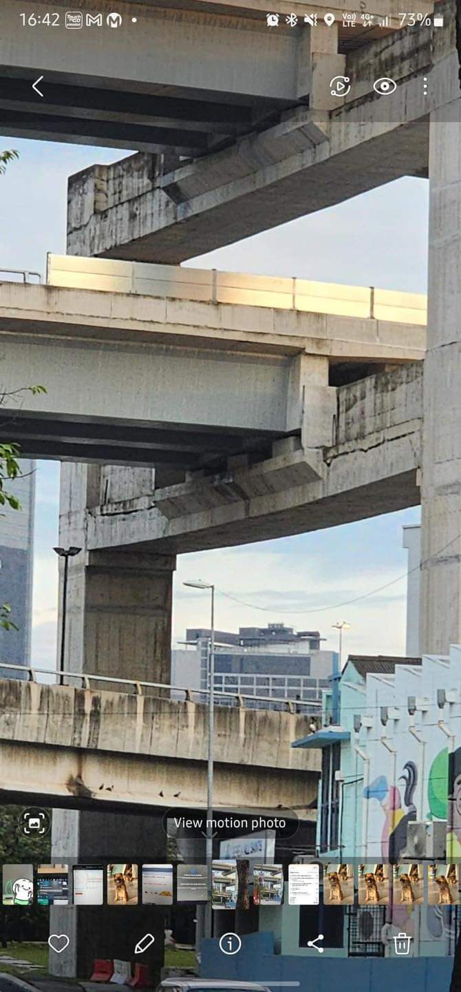 Ministers orders immediate inspection of cracks on KL flyover