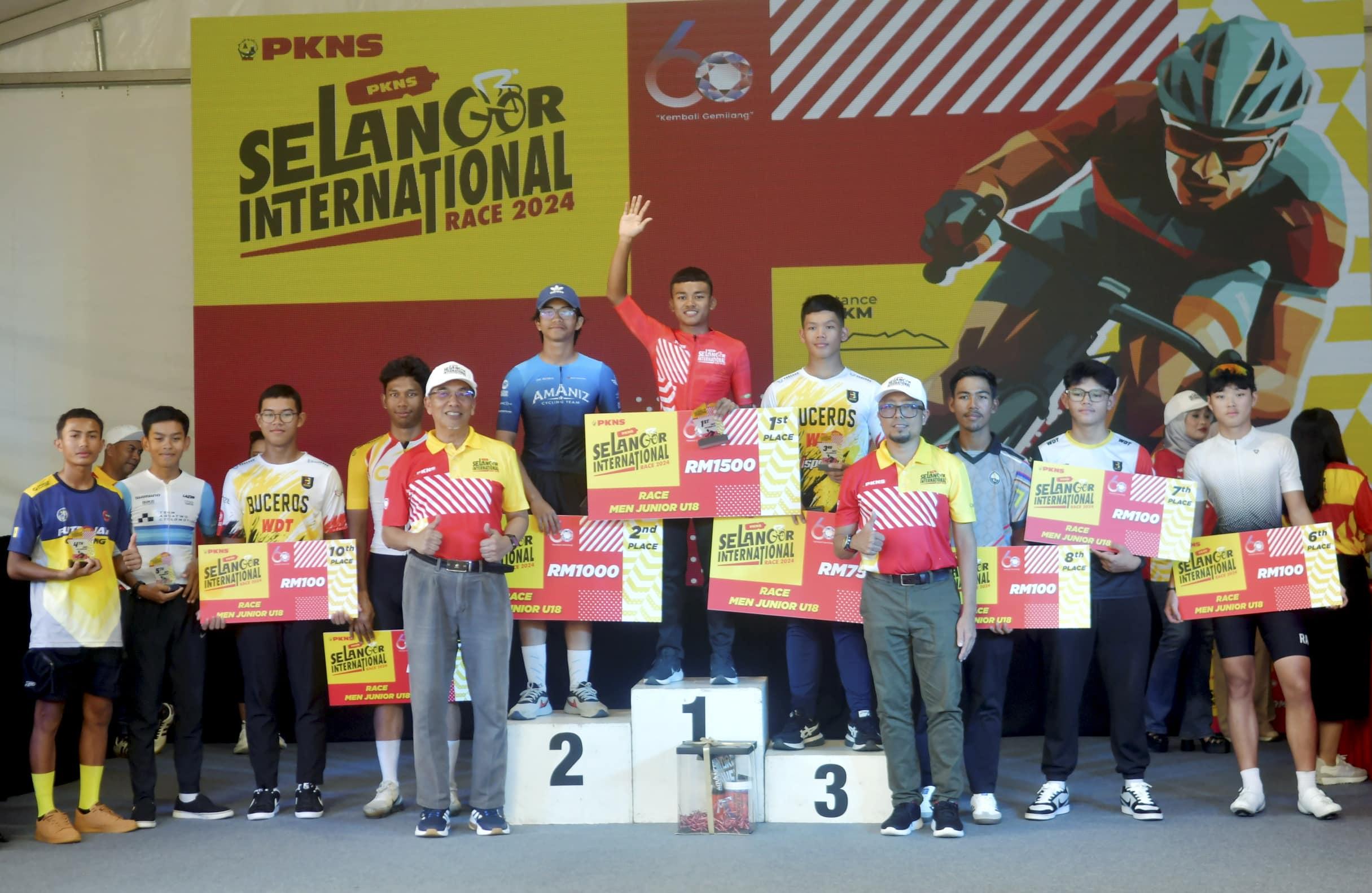 Pelumba Malaysia Pro Cycling juara kejohanan berbasikal PKNS