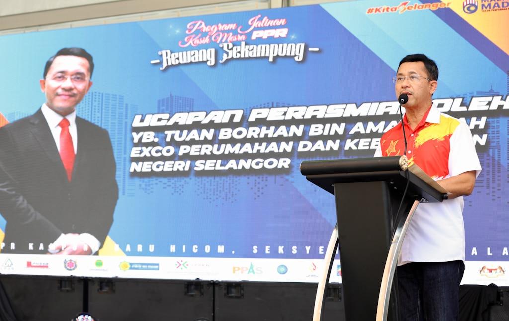 EXCO: Dana RM2.5 juta baik pulih tiga PPR, diami penempatan selesa