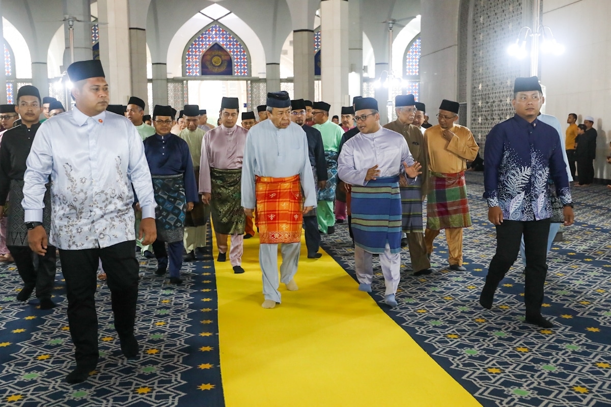 Sultan berkenan sertai sambutan ambang Maal Hijrah di masjid negeri
