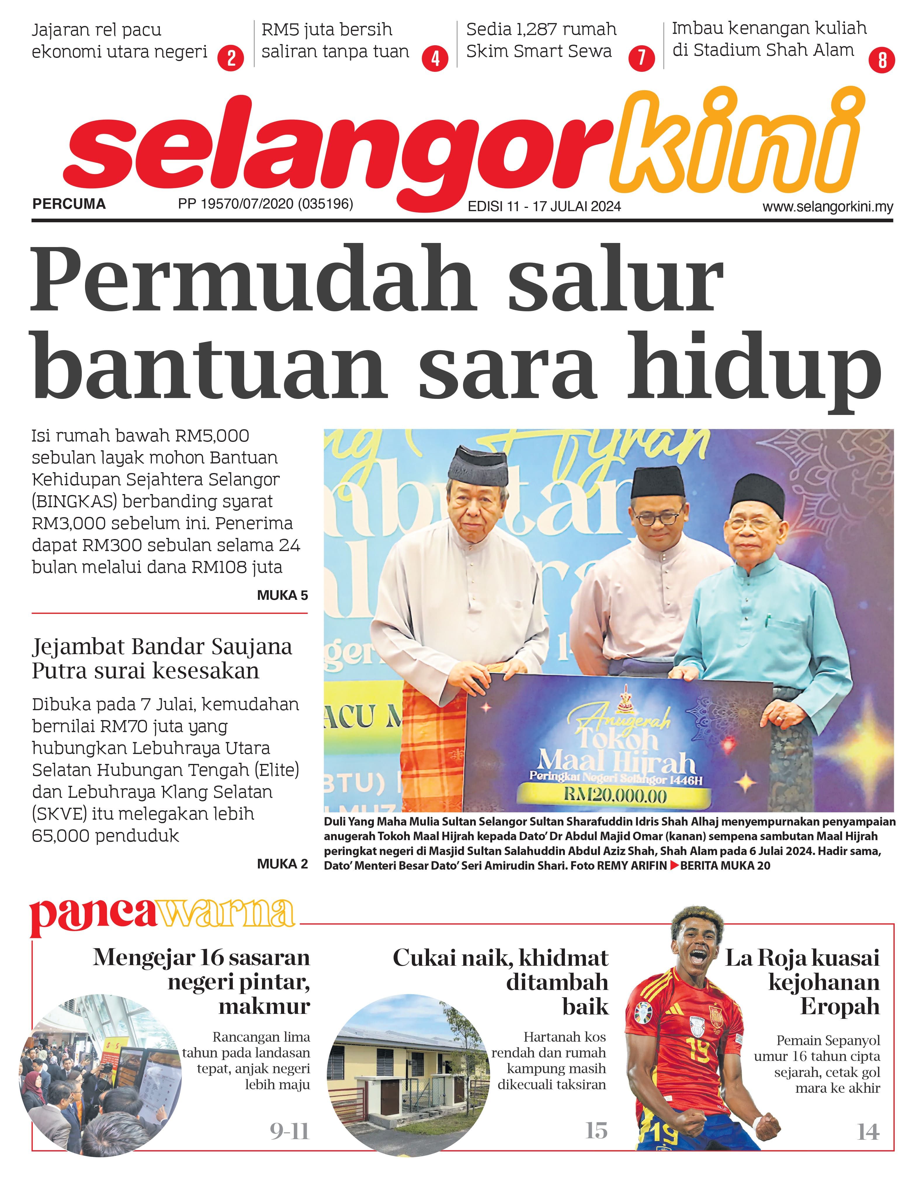 Selangorkini 11 - 17 Julai 2024