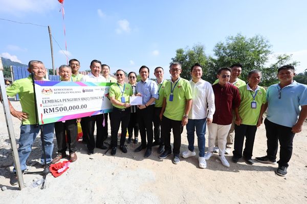 首相署拨中南华小50万 建礼堂以校养校