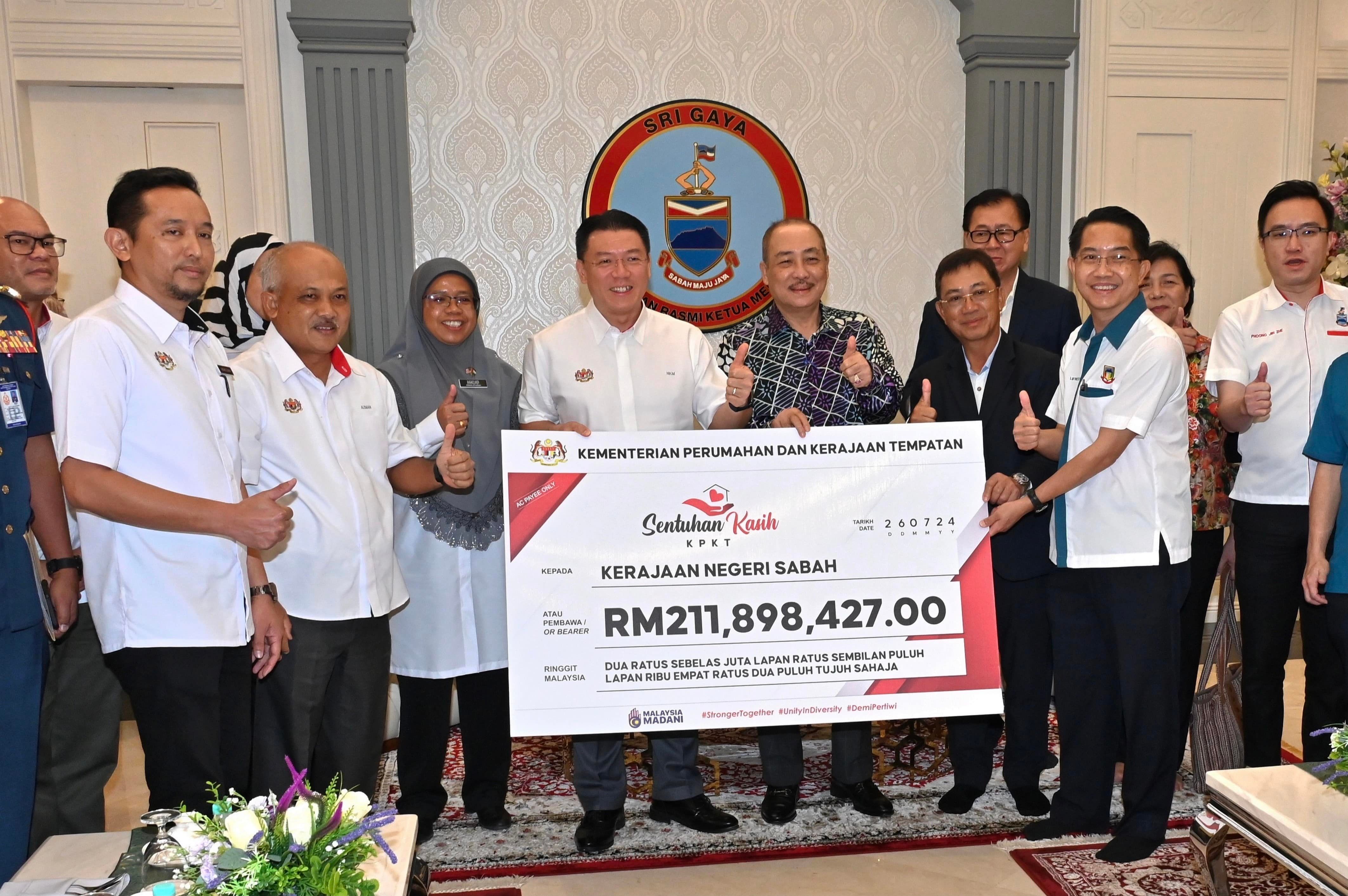 倪可敏：沙巴发展项目获中央拨逾2亿