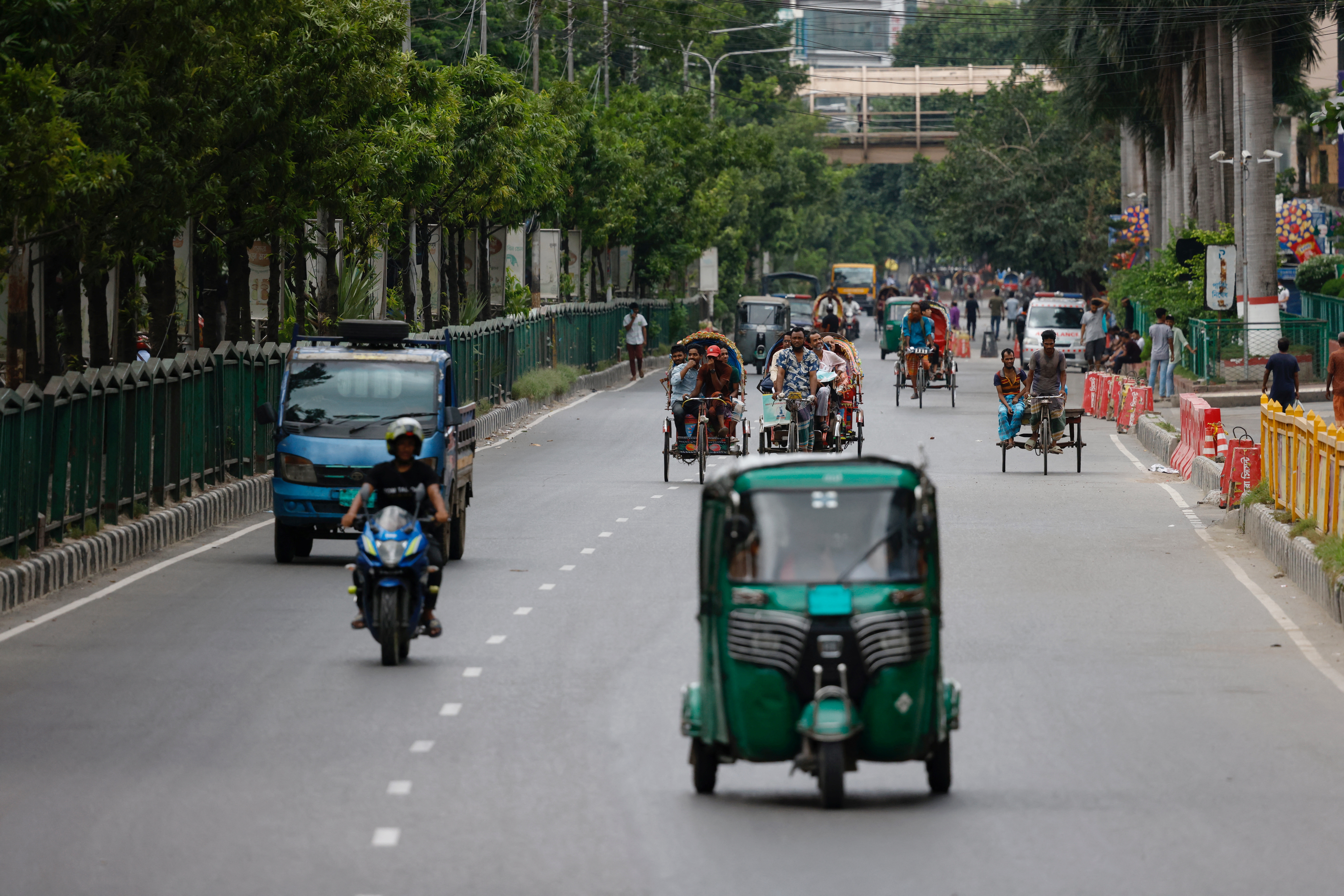 Bangladesh partially restores telco services as protests taper off