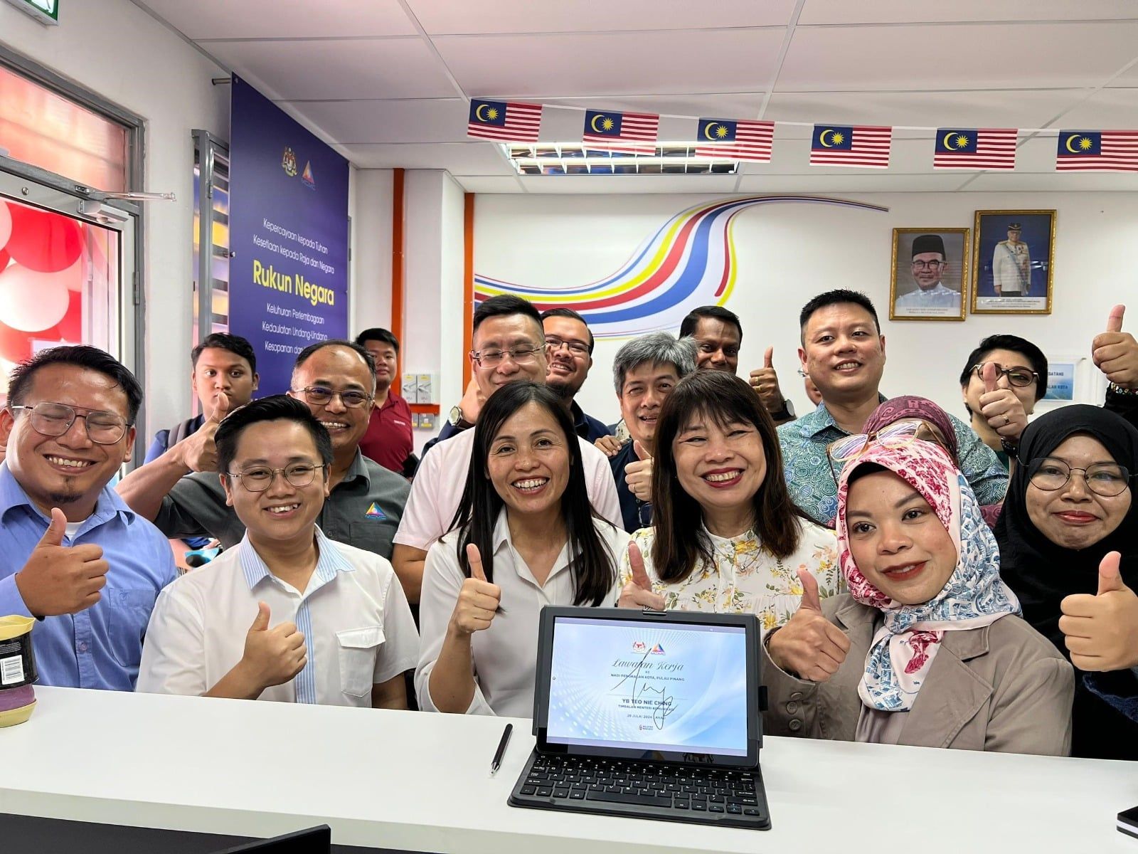 【能吉里补选】张念群：若有需求 火箭愿为国阵助选