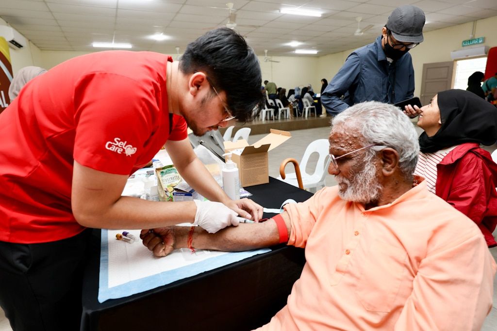 班达马兰区明日办免费体检  梁德志吁居民齐来为健康把脉