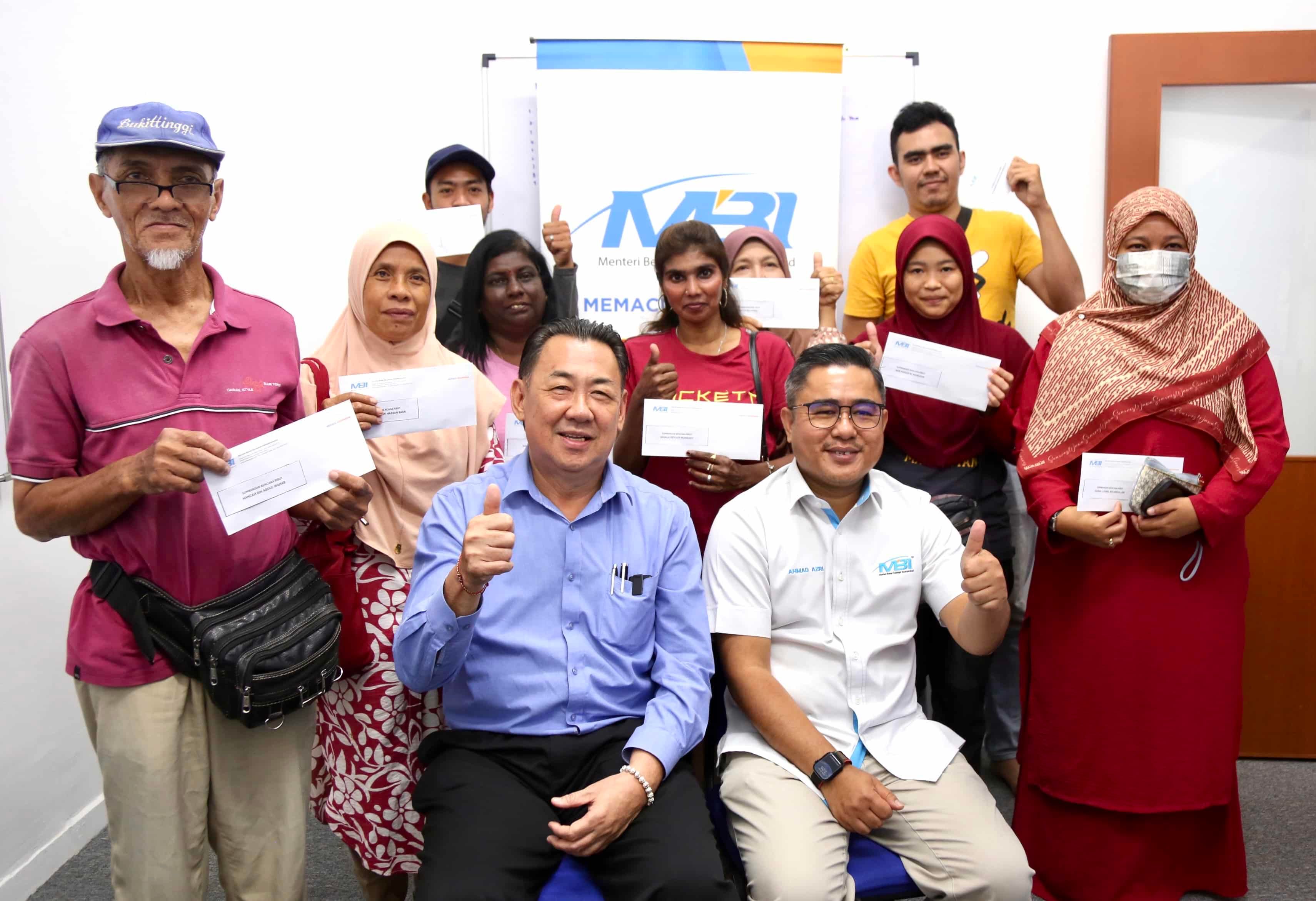 Yayasan MBI salur RM500,000 bantu institusi, mangsa bencana negeri