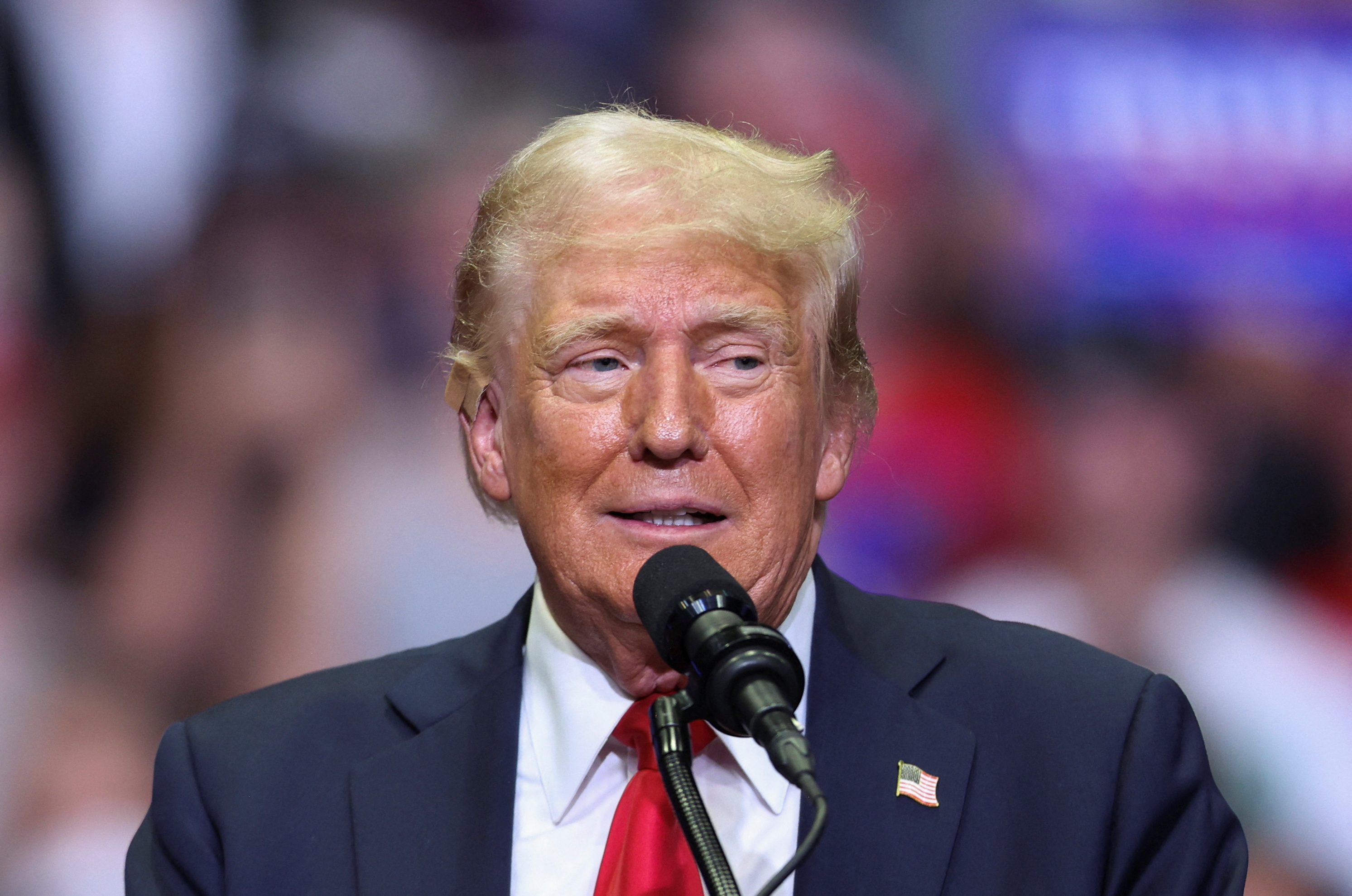 Trump seeks compensation for Republicans over Biden entourage ‘fraud’