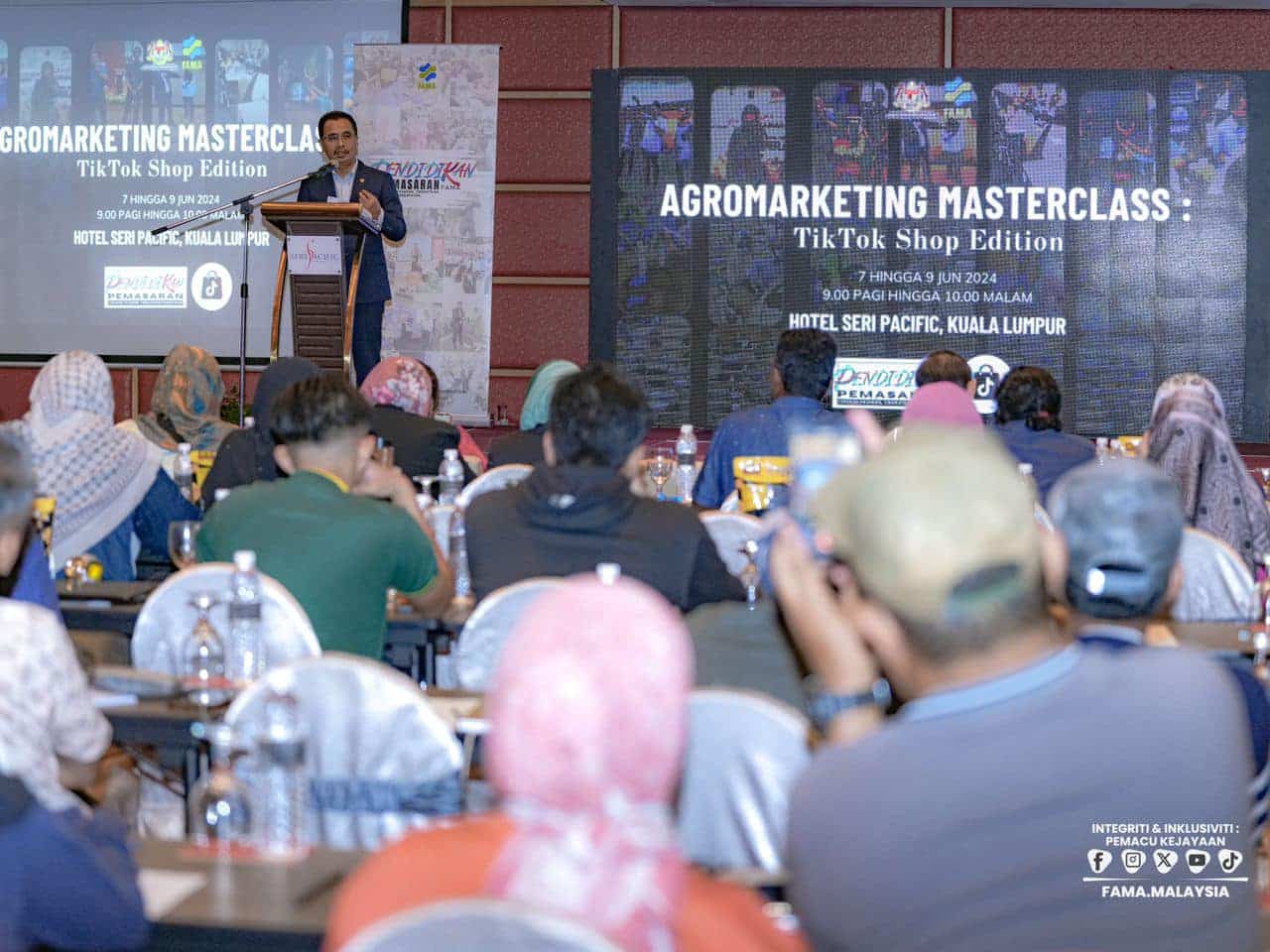 Fama-TikTok Shop kerjasama anjur program tingkat pendapatan usahawan