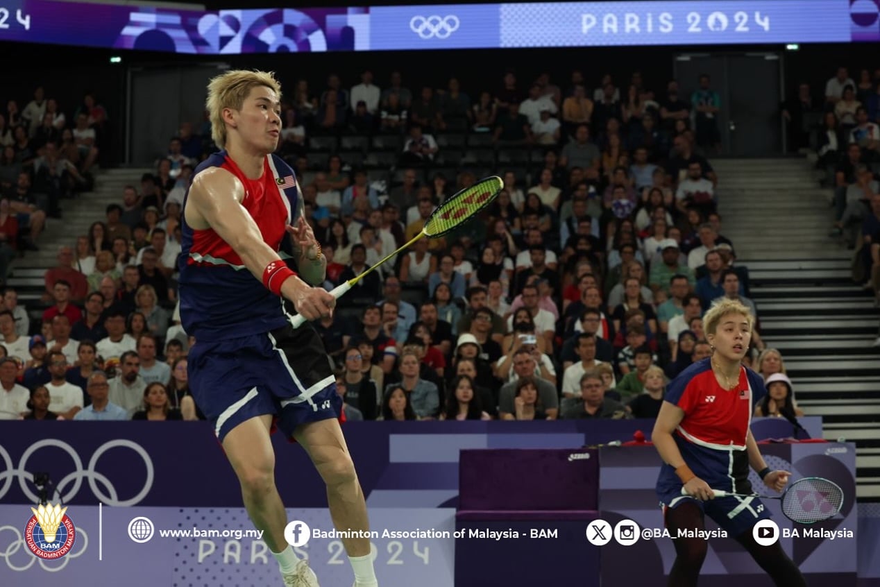 Paris 2024: Tang Jie-Ee Wei to face Korean pair, Aaron-Wooi Yik stumble