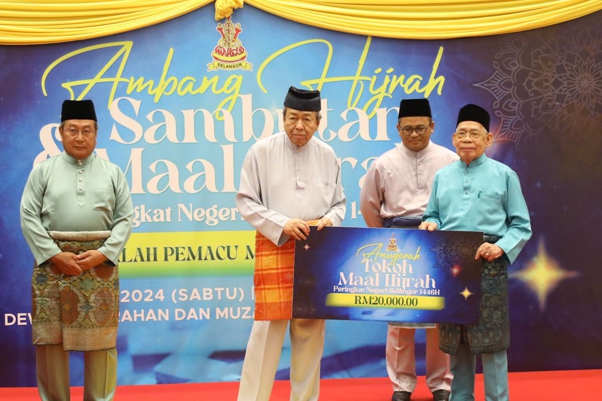 Bekas timbalan mufti negeri dipilih Tokoh Maal Hijrah Selangor 1446H 