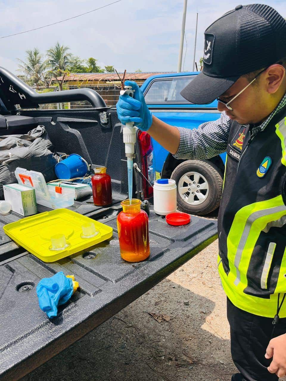 LUAS buka kertas siasatan tumpahan sisa minyak sawit di Pelabuhan Klang