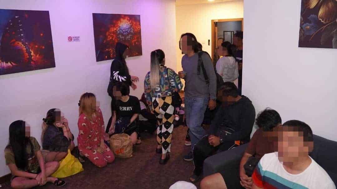 巴生谷8跨国卖淫场所被捣毁 捕57外籍女子.8本地男女