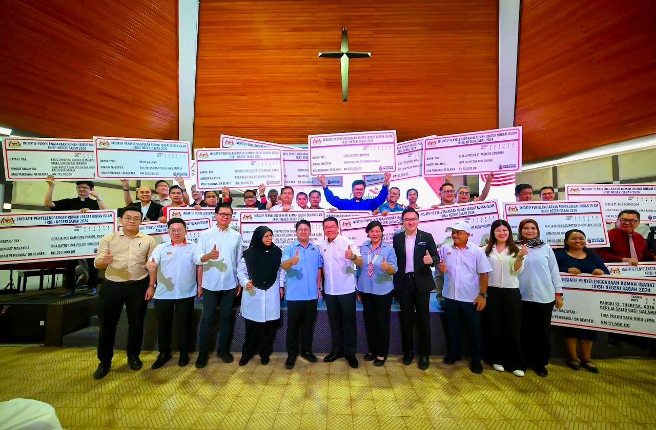 全国非穆宗教场所2年获1亿拨款 倪可敏：首相昌明多元领导