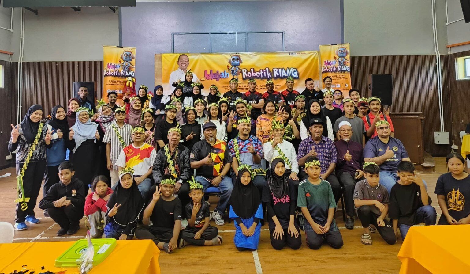 ரோபோட்டிக்ஸ் நிகழ்ச்சியில் மொத்தம் 30 ஓராங் அஸ்லி குழந்தைகள் பங்கேற்பு