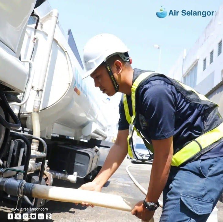 雪隆区水供全面恢复  水供公司感谢用户配合