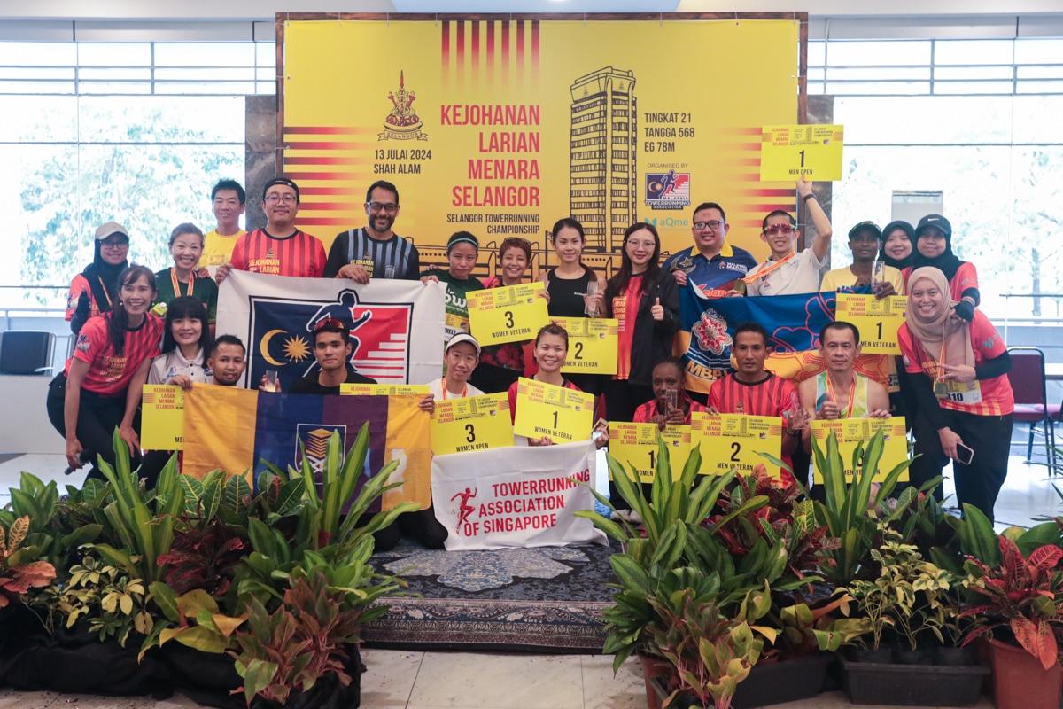 Wai Ching pertahan gelaran, juarai Larian Menara Selangor