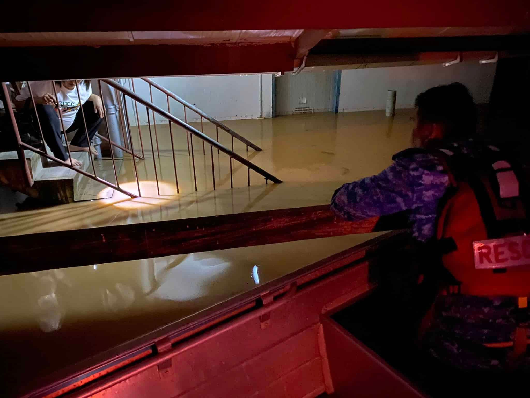 沙巴2县水灾人数上升 增至40家庭共112人