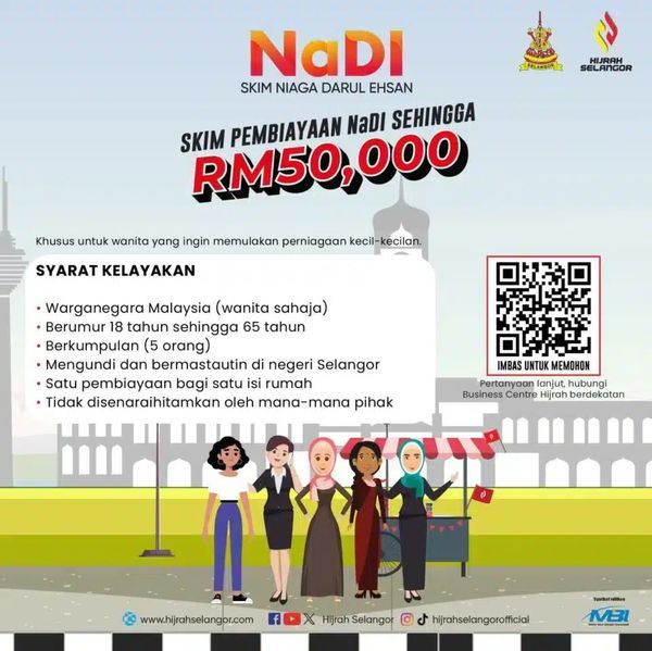 பெண் தொழில்முனைவோருக்கு வெ.50,000 வரை பிரத்தியேகக் கடனுதவி- ஹிஜ்ரா வழங்குகிறது