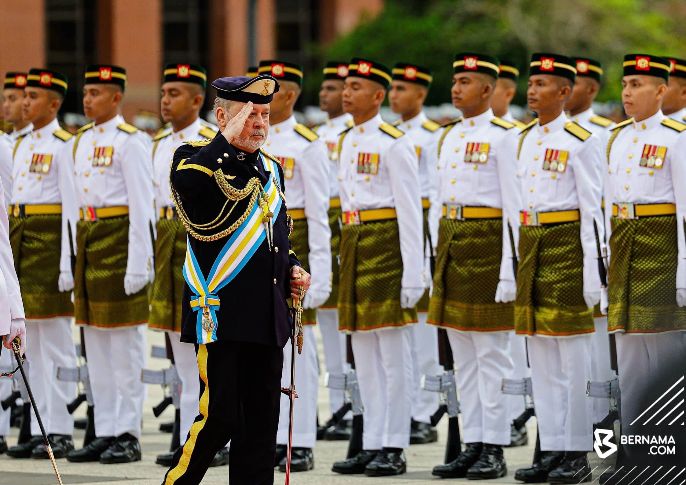 Thank you for your service, King, Queen tell national heroes