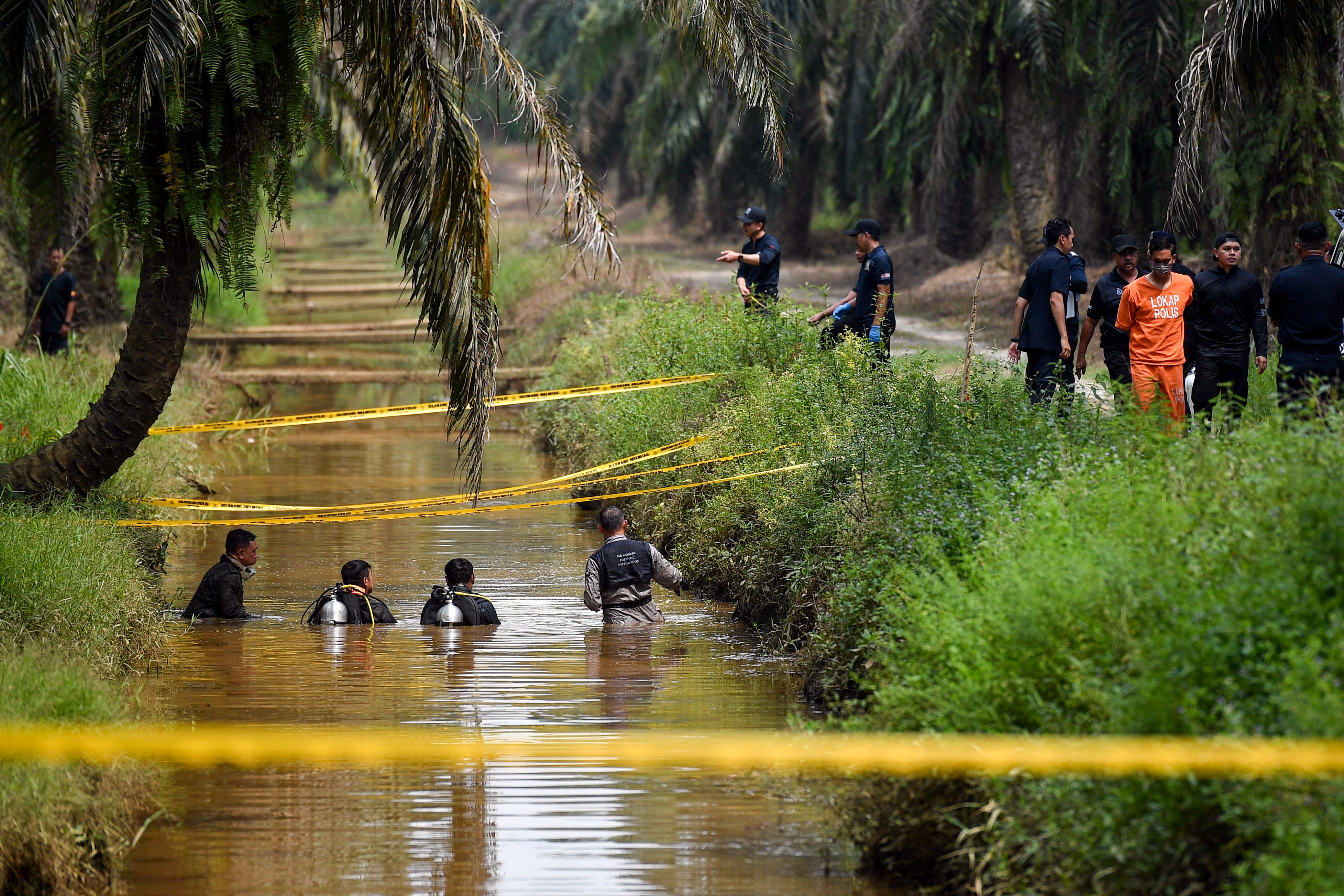Sungai keruh, polis tangguh cari bahan bukti kes bunuh Nur Farah