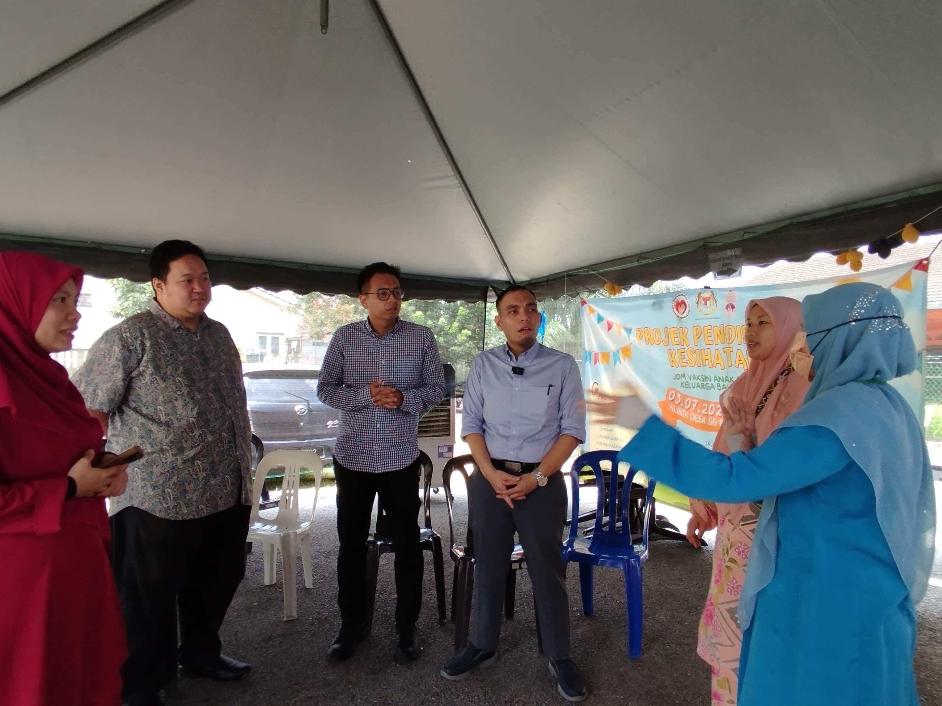 锡米山诊所严重漏电无限关闭  谢瑞詹.王俊伟为母婴诊所提供冷风机帐篷